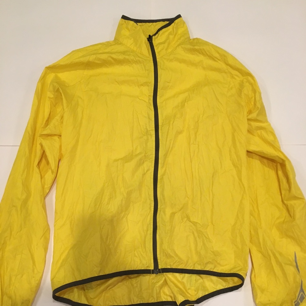 Novara Yellow Reflective Running Jacket